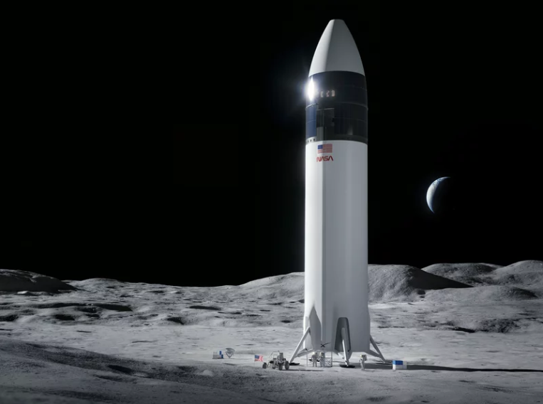 SpaceX赢得了价值29亿美元的月球着陆器合同