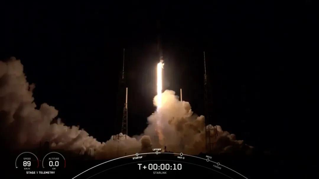 starlink27任务发射成功,一箭十飞！SpaceX再次刷新火箭复用纪录